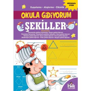 Şekiller-Okula Gidiyorum-Kolektif