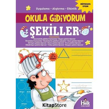 Şekiller-Okula Gidiyorum-Kolektif