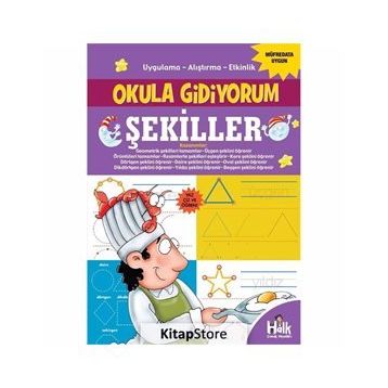 Şekiller-Okula Gidiyorum-Kolektif