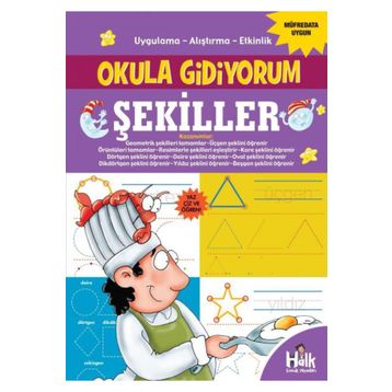 Şekiller-Okula Gidiyorum-Kolektif