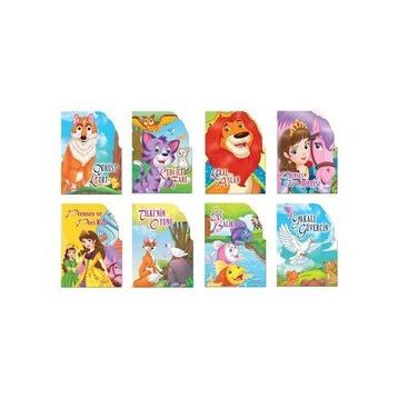 Şekilli Kitaplar Seti 8 Kitap Takım Kolektif-Yumurcak Yayınları
