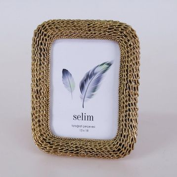 Selim 13x18 Chain Altın Çerçeve