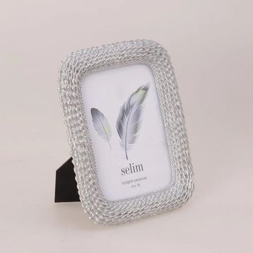Selim 13x18 Chain Gümüş Çerçeve