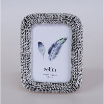Selim 13x18 Chain Gümüş Çerçeve