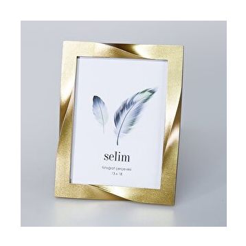 Selim 13x18 Curved Altın Çerçeve