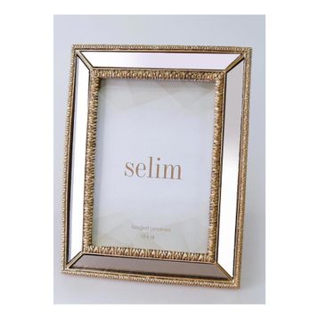 Selim 13x18 Elsira Aynalı Altın Çerçeve