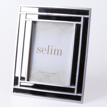 Selim 15x20 Lara Gümüş Aynalı Çerçeve