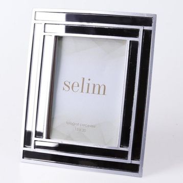 Selim 15x20 Lara Gümüş Aynalı Çerçeve