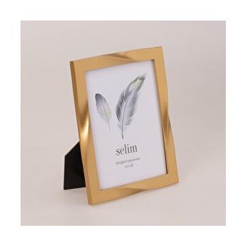 Selim Curved Altın 15x20 cm Çerçeve