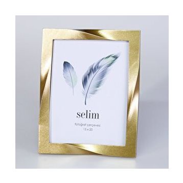 Selim Curved Altın 15x20 cm Çerçeve