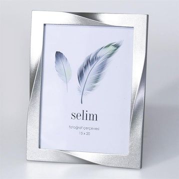 Selim Curved Gümüş 15x20 cm Çerçeve