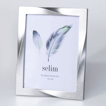 Selim Curved Gümüş 15x20 cm Çerçeve