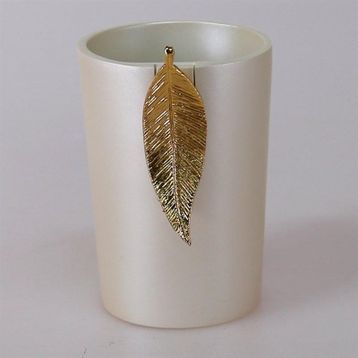 Selim Leaf İnci Altın Diş Fırçalık