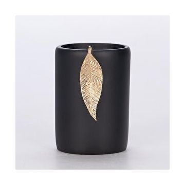 Selim Leaf Siyah Altın Diş Fırçalık