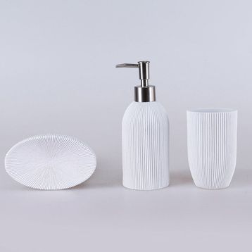 Selim Lydia Beyaz Banyo Seti