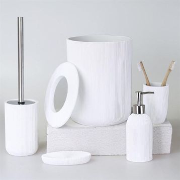 Selim Lydia Beyaz Banyo Seti