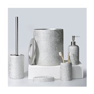 Selim Natural 3 Parça Gümüş Banyo Seti