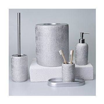 Selim Natural 3 Parça Gümüş Banyo Seti
