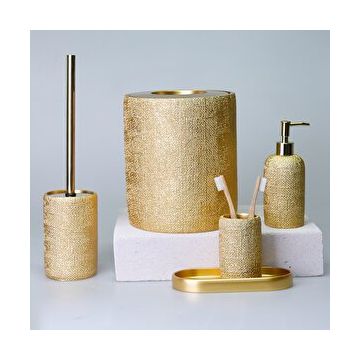Selim Natural Altın Banyo Seti