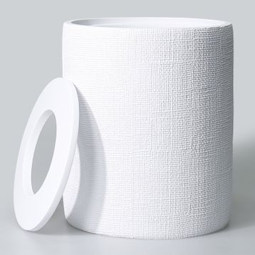 Selim Natural Beyaz Çöp Kovası