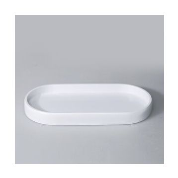 Selim Tiny Beyaz Oval Tepsi