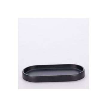 Selim Tiny Oval Siyah Tepsi
