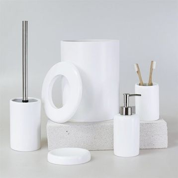 Selim Victoria Beyaz Banyo Seti