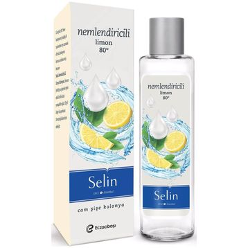 Selin 180 ml Nemlendiricili Cam Limon Kolonyası