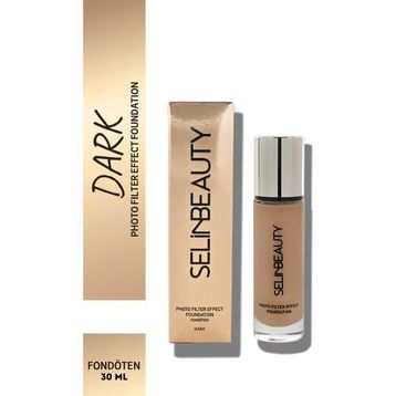 Selin Beauty Photo Filter Effect 30 ml Dark Fondöten