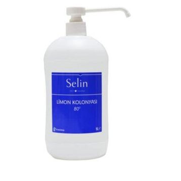 Selin Limon Pompalı Şişe 1 lt Kolonya