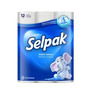 Selpak 12'li Kağıt Havlu 3 Katlı
