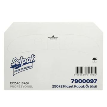 Selpak 250'li Professional Klozet Kapak Örtüsü