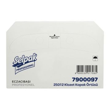 Selpak 250'li Professional Klozet Kapak Örtüsü