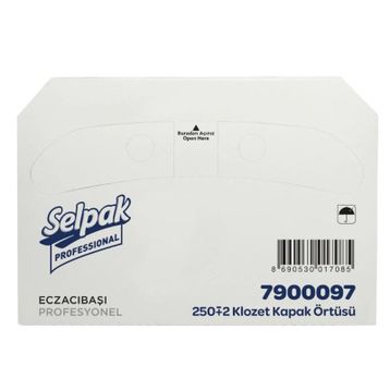 Selpak 250'li Professional Klozet Kapak Örtüsü
