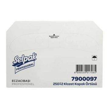 Selpak 250'li Professional Klozet Kapak Örtüsü