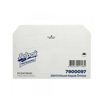 Selpak 250'li Professional Klozet Kapak Örtüsü