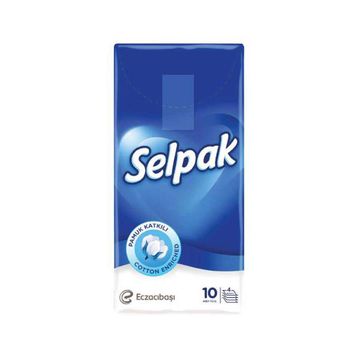 Selpak 4 Katlı Tekli Kağıt Mendil