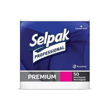 Selpak 50'li 24x24 cm Professional Mini Peçete