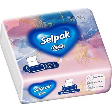 Selpak Go 50'li Çek Al Havlu