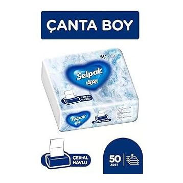 Selpak Go 50'li Çek Al Havlu