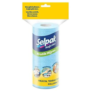 Selpak Mavi 2,5 m Kağıt Temizlik Bezi