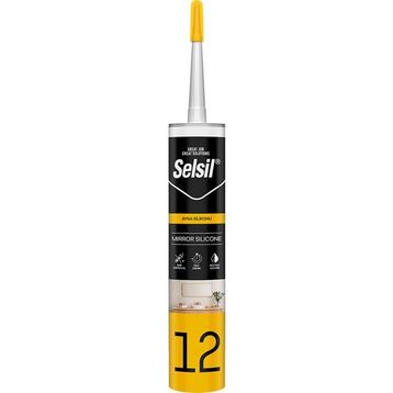 Selsil 2432 Şeffaf 280 ml Ayna Silikonu
