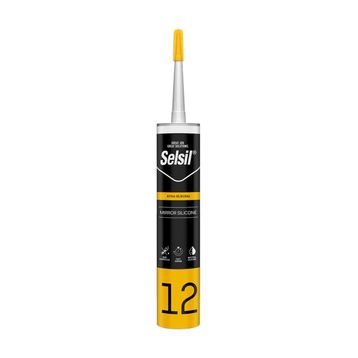 Selsil 2432 Şeffaf 280 ml Ayna Silikonu