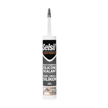 Selsil 280 ml Siyah Silikon