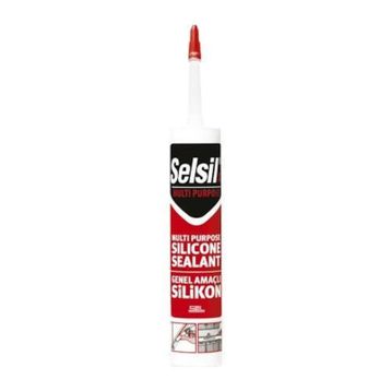 Selsil 280 ml Siyah Silikon