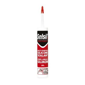 Selsil 280 ml Siyah Silikon
