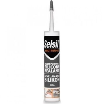 Selsil 280 ml Siyah Silikon