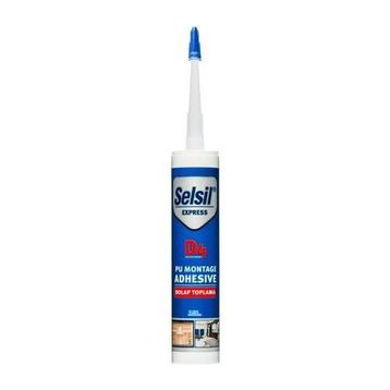 Selsil 300 ml Çivi Tutkalı Dolap Toplama Silikonu