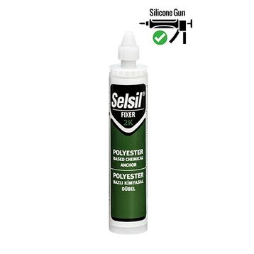 Selsil 300 ml Polyester Bazlı Kimyasal Dübel