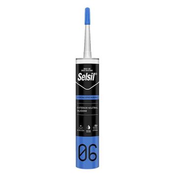 Selsil 300 ml Şeffaf Dış Cephe Silikonu